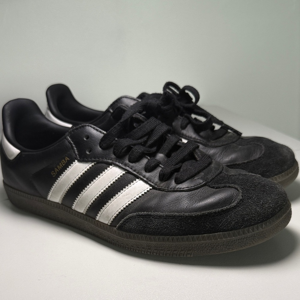 Adidas Samba Black and White Sneakers